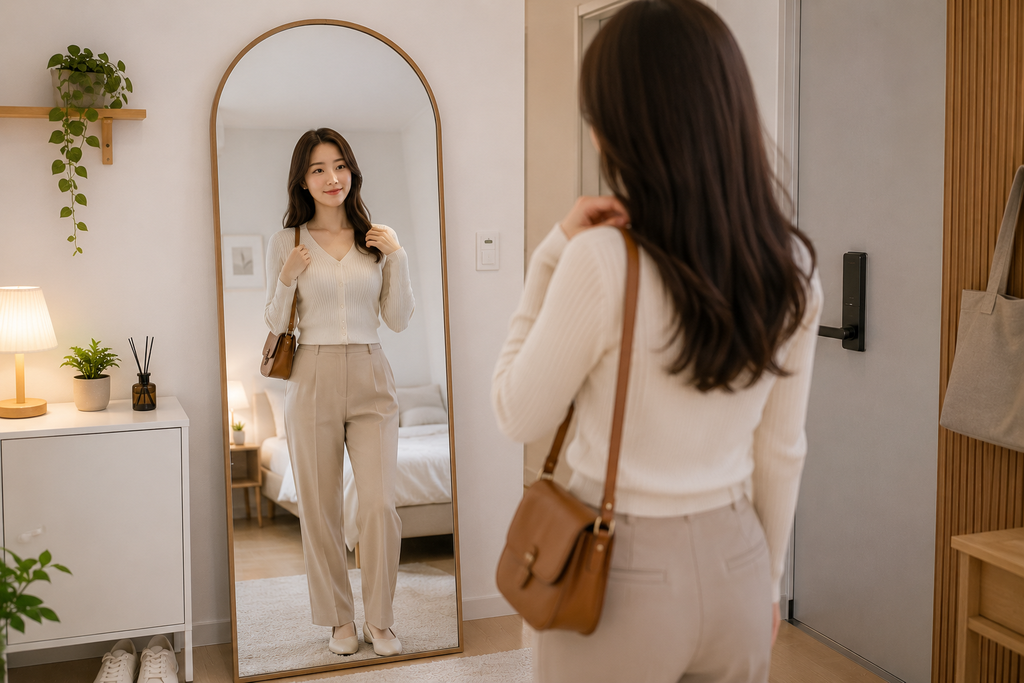 집이 좁아서 답답한 줄 알았는데, 전신거울 하나 놓으니 분위기가 달라졌다 3 image 14
